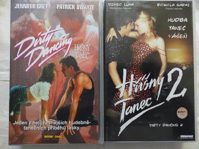 VHS Komplet Hříšný tanec 1, 2