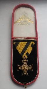 RU Služební kříž /Medaile vyznamenání odznak za 35/40 let služby +Etue