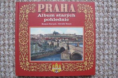 Album starých pohlednic - Praha - dobové pražské pohlednice