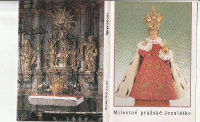 Jezulátka -15 neprošlých pohlednic + brožurka