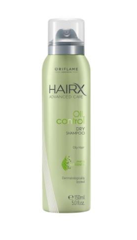 suchý šampon na mastné vlasy HairX Advanced Care 150 ml
