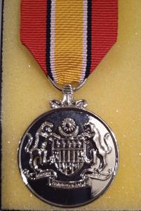 Medaile Malajsie. Malaysia General Service Medal 1971