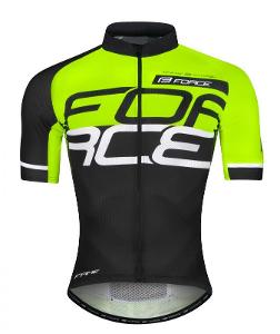 Force FAME fluo-černo-bílý cyklistický dres