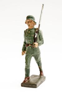 Starožitní vojáčci, figurky - Lineol, Elastolin, Durolin, Irský voják