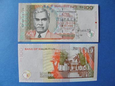 100 Rupees 2007 Mauritius - P56b - UNC - /Z37/