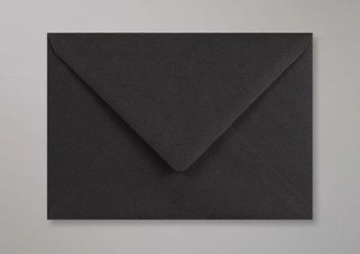 Obálka černá 114 x 162 mm, bez okénka, velikost C6, cena 1,-Kč / kus
