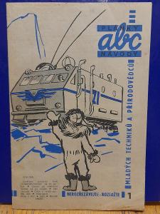 ABC mlad.tech.a přírodověd.-plánky a návody, Září•Ročník 1960/61
