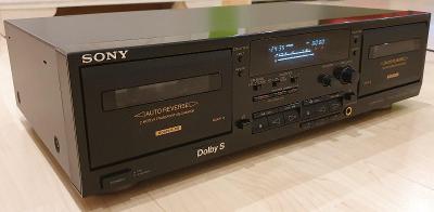 SONY TC-WR635S Double Cassette Deck/Dolby B-C-S/Auto Reverse(Japan)