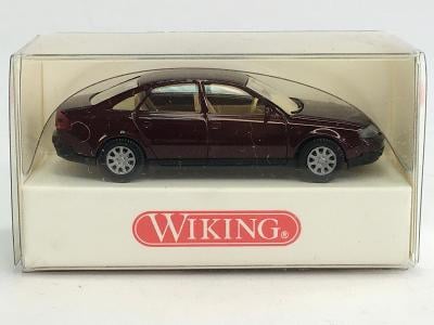 Audi A 6 vínová metalíza - Wiking H0 1/87 (V14-116)