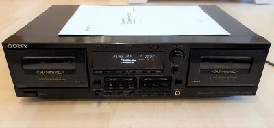 SONY TC-WR665S Double Cassette Deck/Dolby B-C-S/Auto Reverse(Japan)
