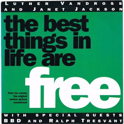 JANET JACKSON & LUTHER VANDROSS - BEST THINGS IN LIFE ARE 7"SP