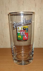 Pilsner Urquell  / retro pivní sklenice ČSSR