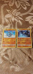 ⚡ Pokémon karty ⚡ RIOLU+LUCARIO stage1💥