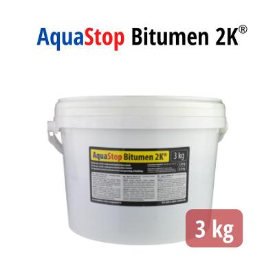 AquaStop Bitumen 2K® (3 kg) - hydroizolace - (tekutá lepenka)