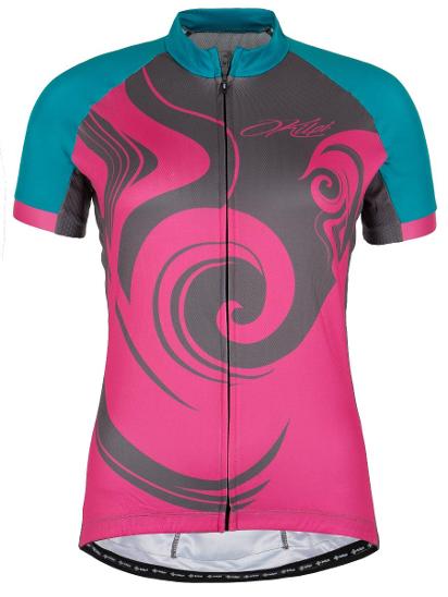 Dámský cyklistický dres Kilpi Foxiera růžový - Cyklistika