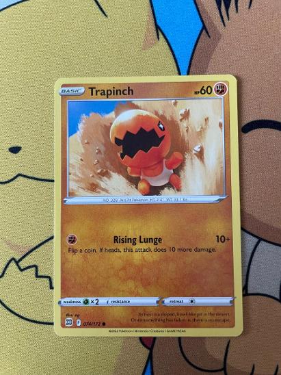 Pokemon TCG karta Trapinch (BRS 074) - Zábava