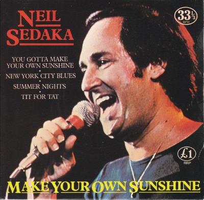 NEIL SEDAKA - MAKE YOUR OWN SUNSHINE 7"EP
