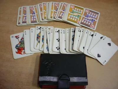 Staré hrací karty - Kanasta 