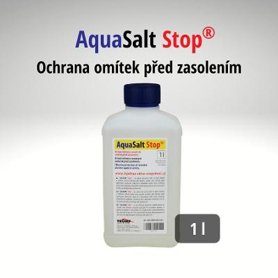 AquaSalt Stop® (1 l) ochrana omítek před zasolením