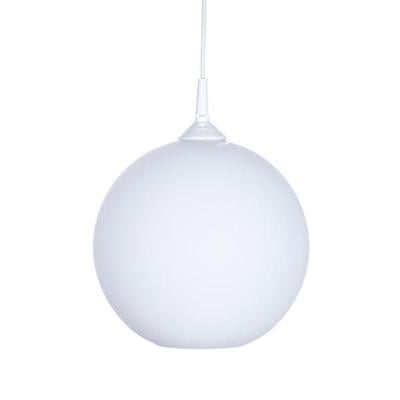 Stínidlo 4054 koule bílá matná lustr prům. 25/4,5 cm