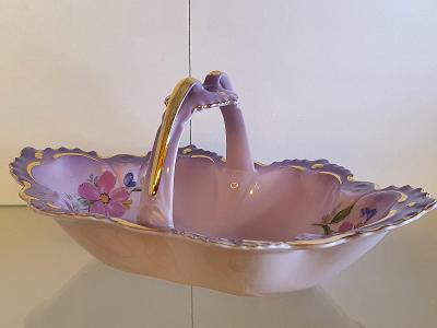 Růžový porcelán h&c 