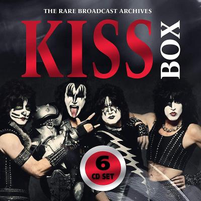 6 CD Kiss - Box - Rare Broadcast Archives
