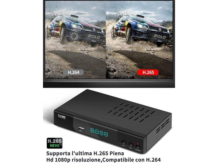 Setobox DVB-T2 IPTV H.265 Full HD 1080P 