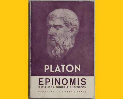 PLATON - EPINOMIS s dialogy MINOS a KLEITOFON