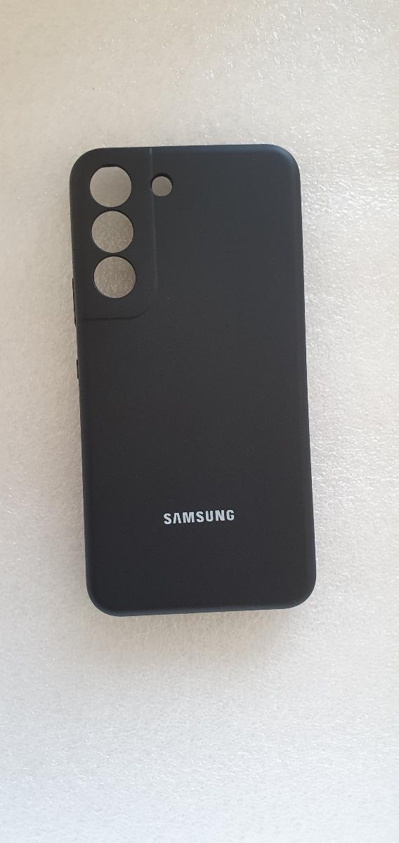 Silikonový kryt pro Samsung S22 Černá - undefined