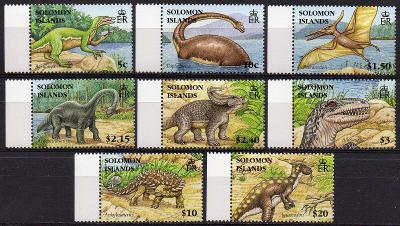 Šalamounovy ostrovy-Pravěká fauna 2006**  Mi.1315-1322 / 12 €