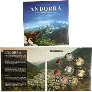 Andorra EURO sada mincí ve folderu 2014 BU čŠU002