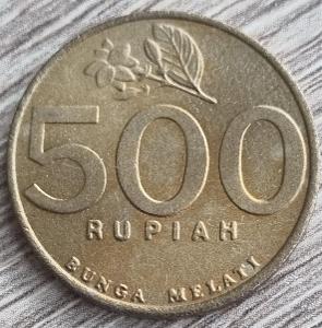 INDONESIE 500 RUPIAH 1997 XF-UNC 