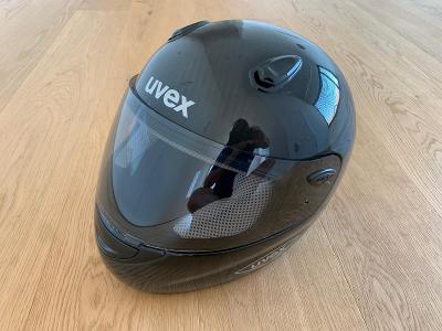 Motocyklová helma Uvex Helix RS 750 Carbon, velikost XL