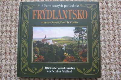 Album starých pohlednic - Frýdlantsko -dobové pohlednice,severní Čechy