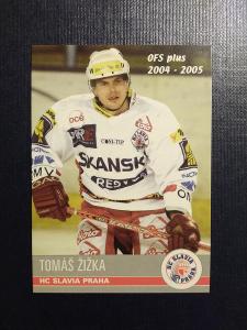 OFS Plus 04/05 - Tomáš ŽIŽKA #353 DOTISK - (Slavia Praha)