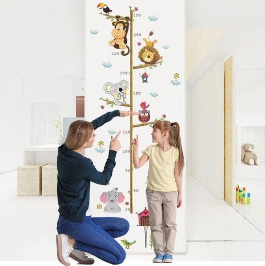 Dětské samolepky na zeď, Strom se zvířátky - METR, nové - Děti