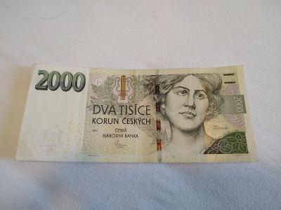 2000,- Kč bankovka série E