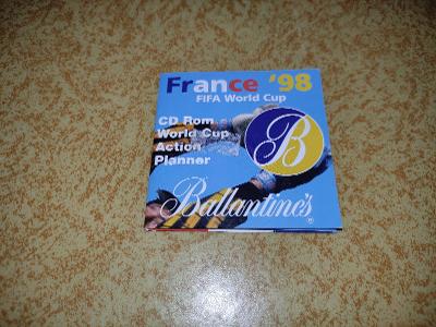 8cm CD-ROM France 98 - reklamní CD Ballantines