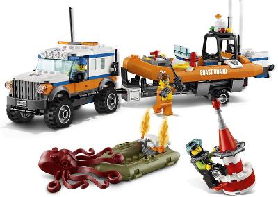 LEGO CITY 60165 - Vozidlo zásahové jednotky 4x4