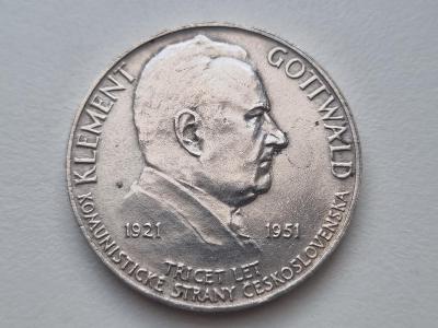 100 Kčs Gottwald 1951