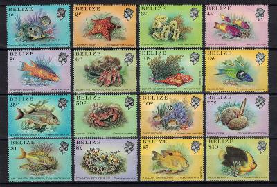 Belize 1984 kompletní set "Marine Fauna (1984)"