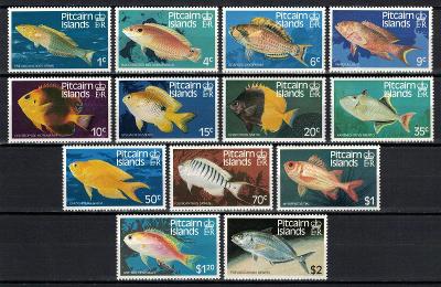 Pitcairn 1984 set "Fish (1984)"