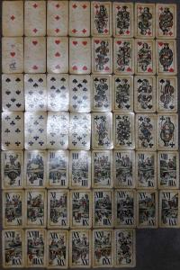 Staré velké karty - 54 kusů PIATNIK