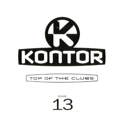2CD KONTOR TOP OF THE CLUBS VOLUME 13. CD ALBUM 2001.