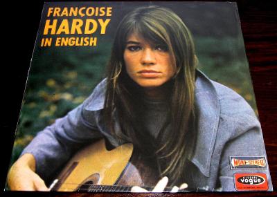 LP FRANCOISE HARDY : IN ENGLISH, reedice alba, BAREVNÝ VINYL, NOVÉ