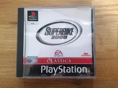 PS1 SUPERBIKE 2000 pro SONY PX1 PLAYSTATION 1