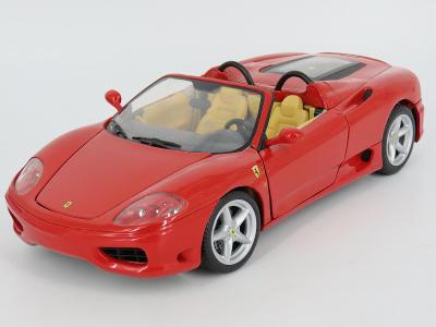 Ferrari 360 Modena Cabrio Hotwheels Mattel 1:18 1802