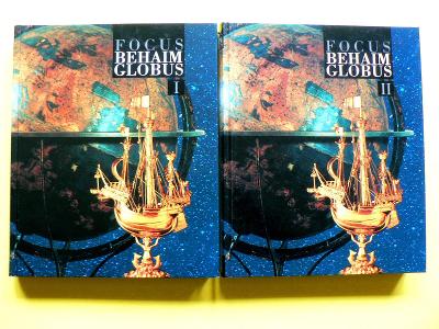 🌍 Focus Behaim Globus 2 krásné velké knihy (1992) 🌎				