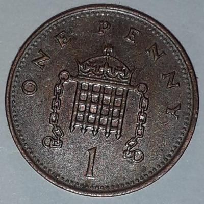 mince Velká Británie 1 pence, 1994