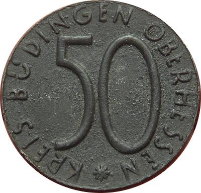 Hessen Büdingen 50 Pfennig